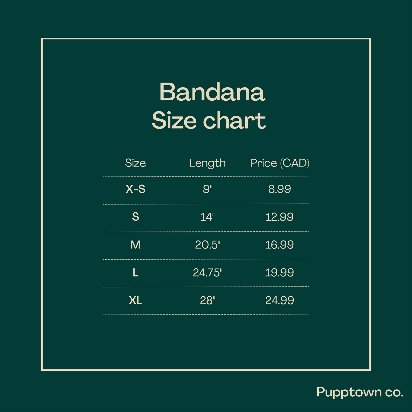 Christmas stripes Bandana for Dogs & Cats .