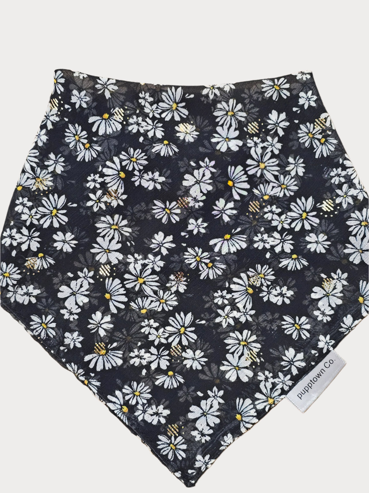 Daisy Delight Dog Bandana with Snaps