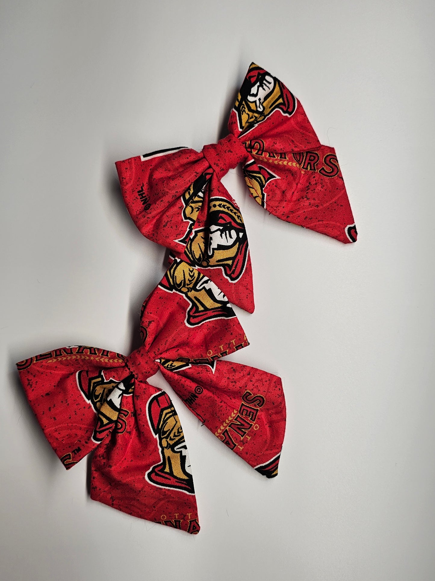 Game Day Bow Tie – Ottawa (Red Edition) 🏒