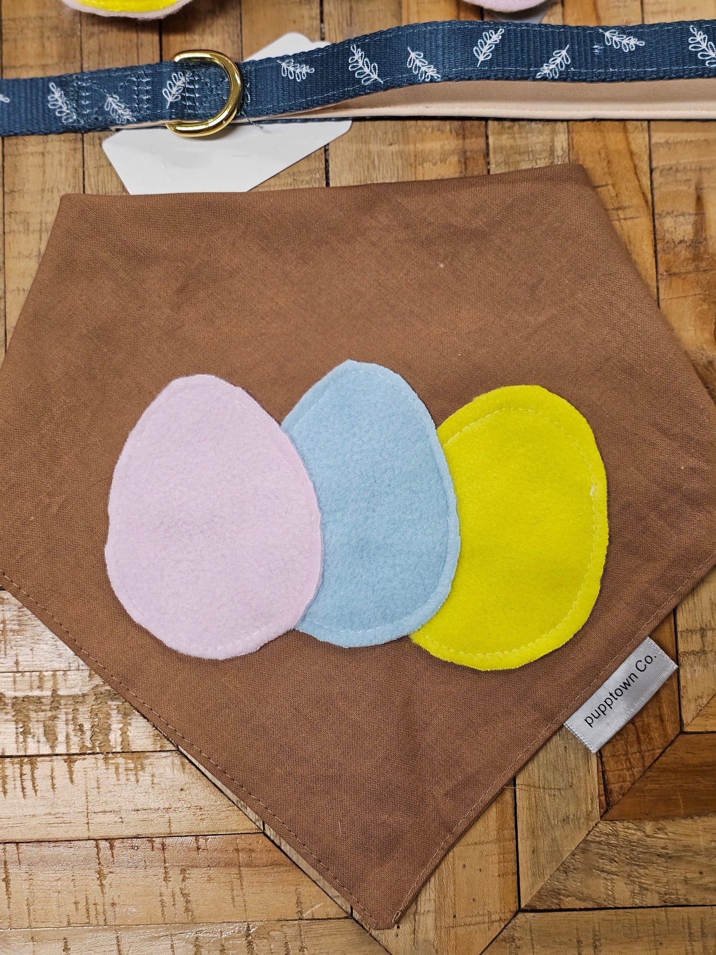 Easter eggs patchwork bandana