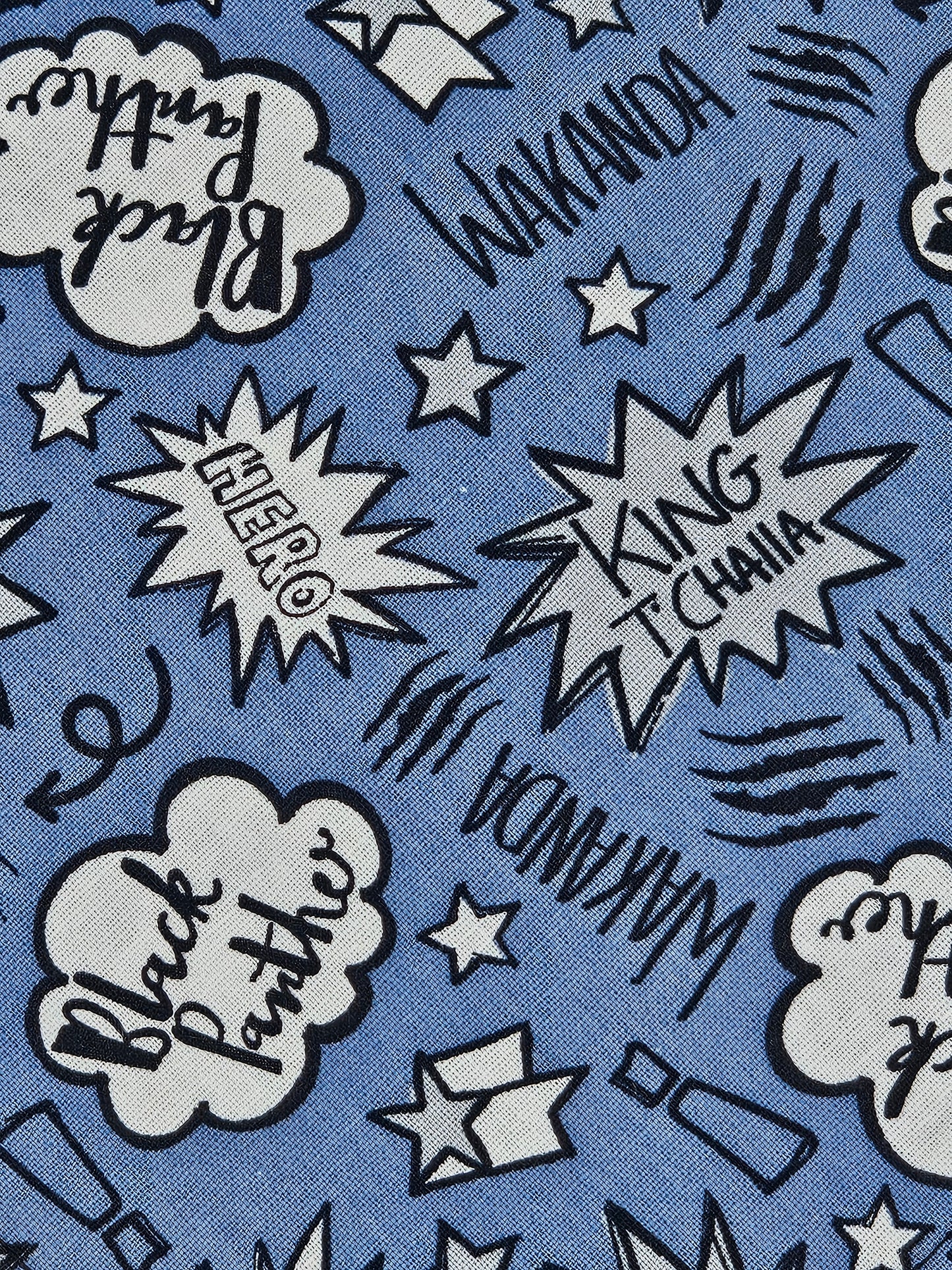 Wakanda Forever Black Panther bandana (with snaps)