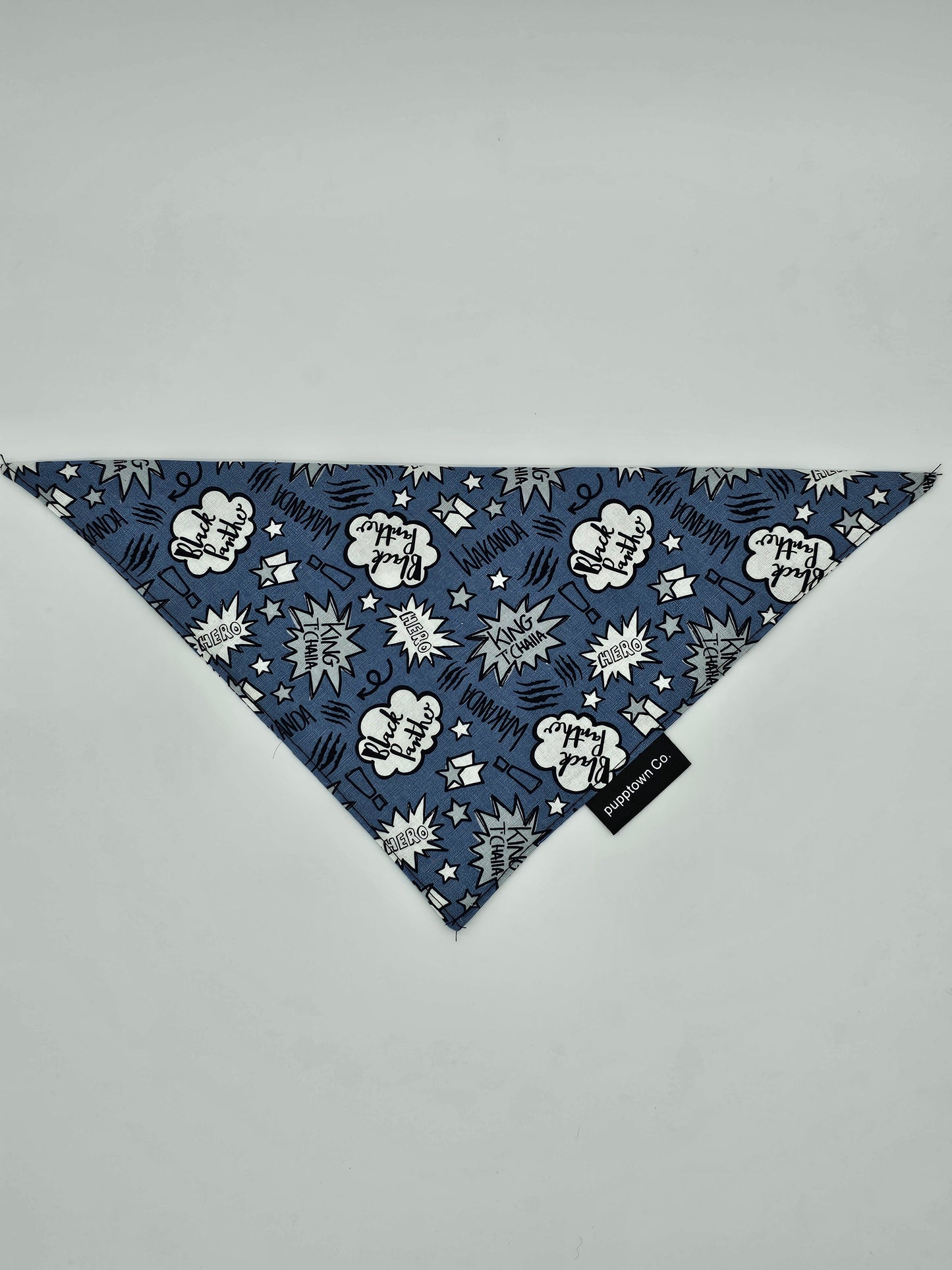 Wakanda Forever Black Panther bandana (with snaps)