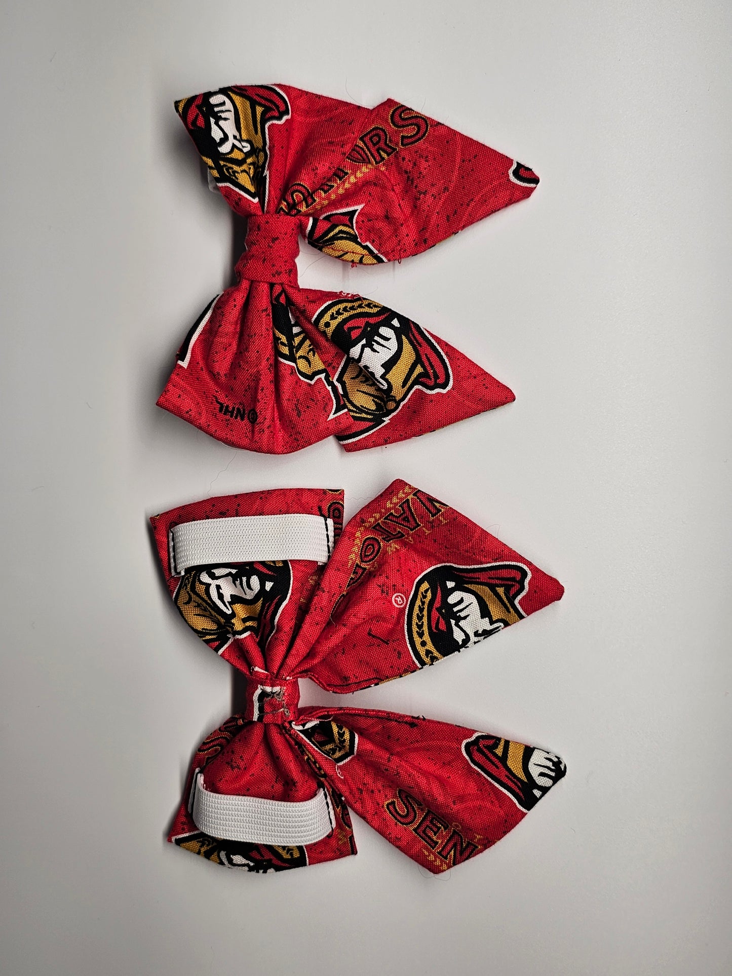 Game Day Bow Tie – Ottawa (Red Edition) 🏒