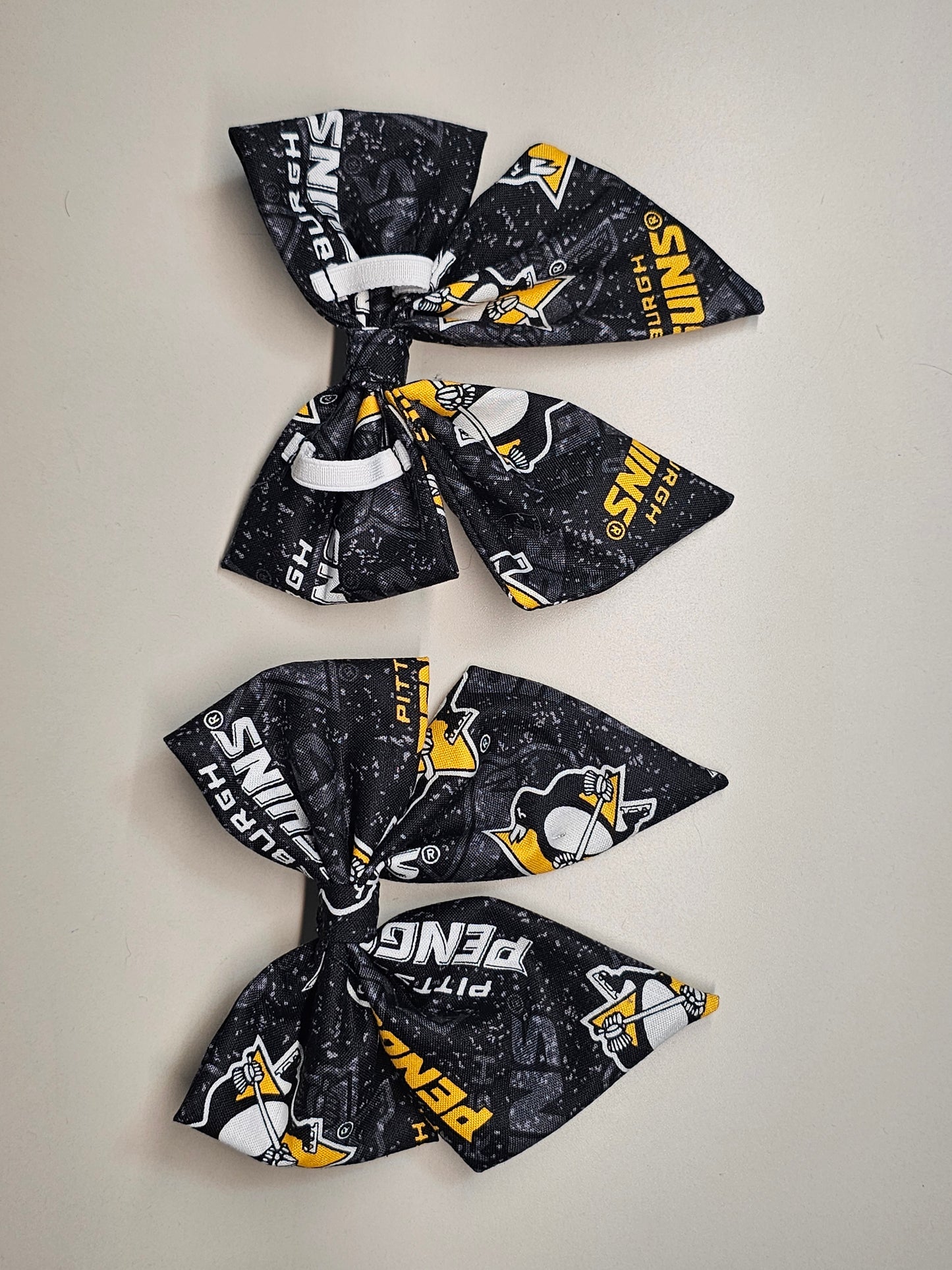 Game Day Bow Tie – Pittsburgh (Premium Edition) 🐧🏒