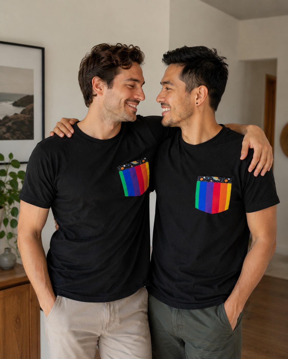 Galaxy Pride Pocket Tshirt