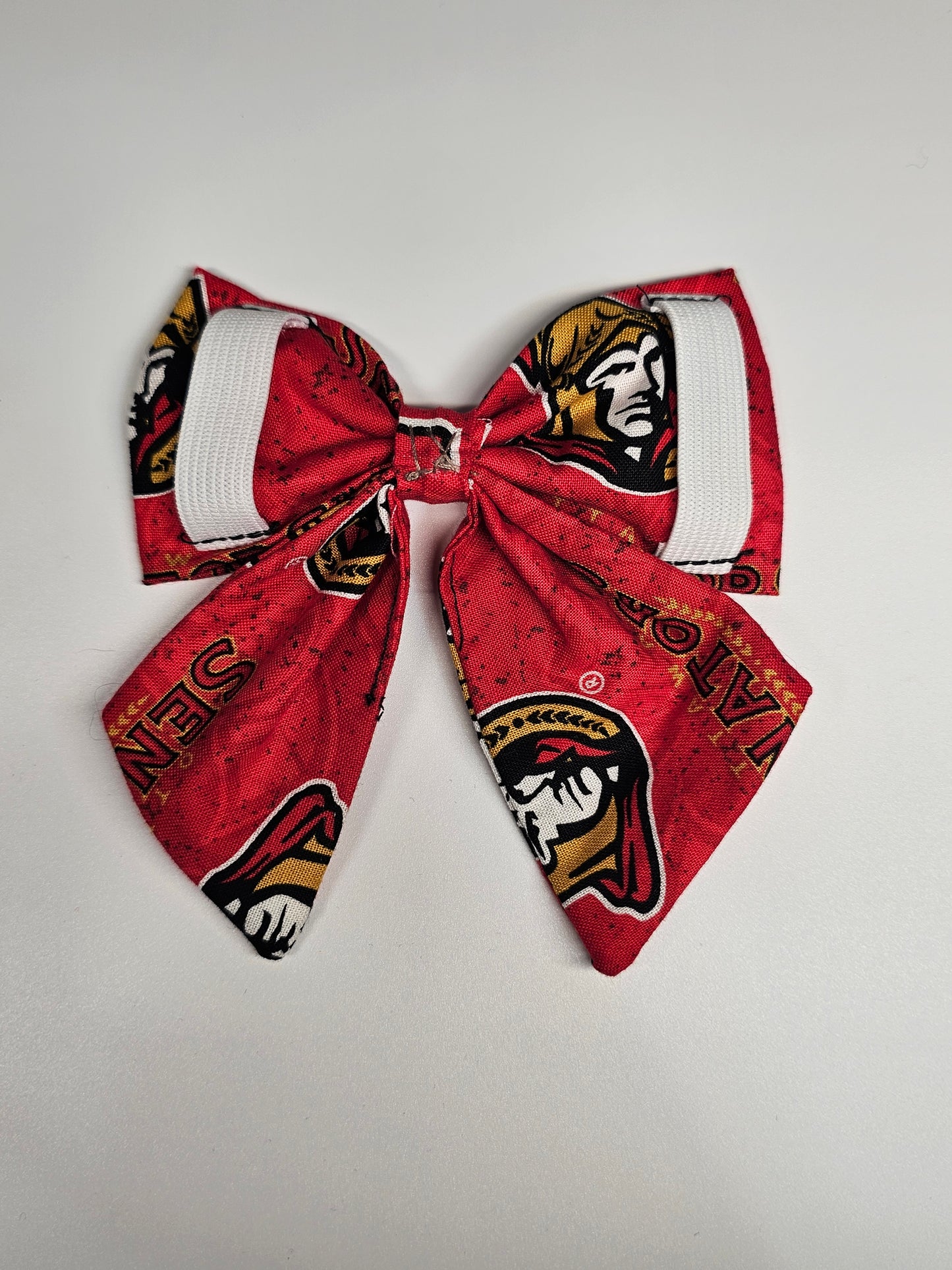 Game Day Bow Tie – Ottawa (Red Edition) 🏒