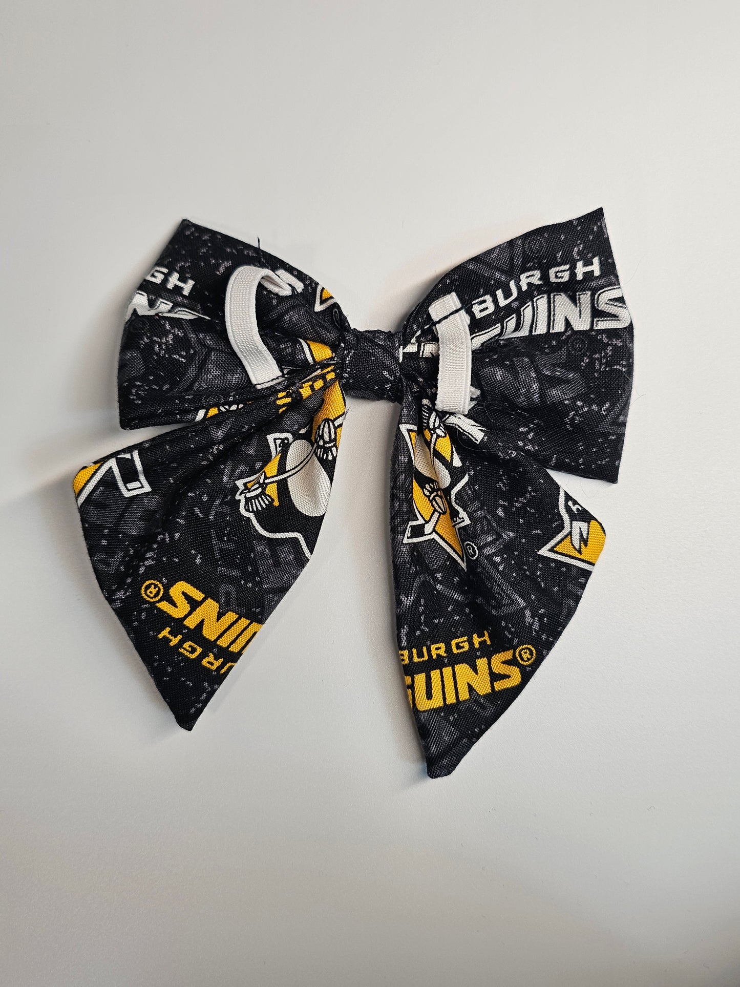 Game Day Bow Tie – Pittsburgh (Premium Edition) 🐧🏒