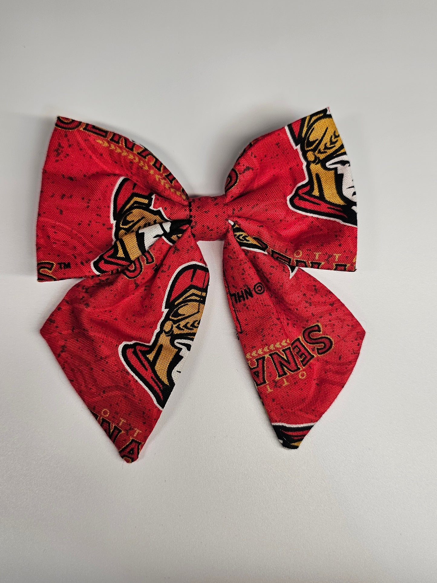 Game Day Bow Tie – Ottawa (Red Edition) 🏒