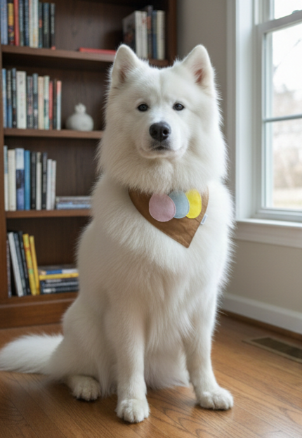 🥚 Easter Egg Patch Dog Bandana